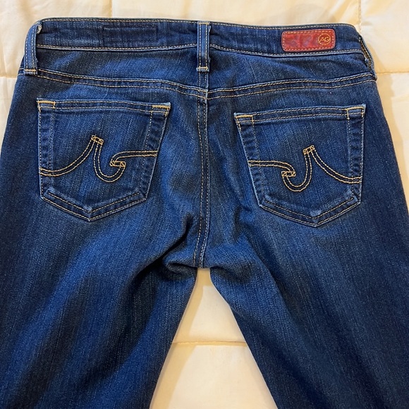 Ag Adriano Goldschmied The Stevie slim straight size 25 R in a dark rinse - Picture 9 of 15